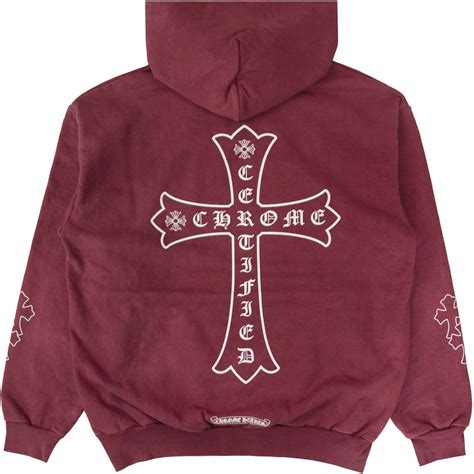 chrome heart hoodie replica|chrome hearts hoodie stockx.